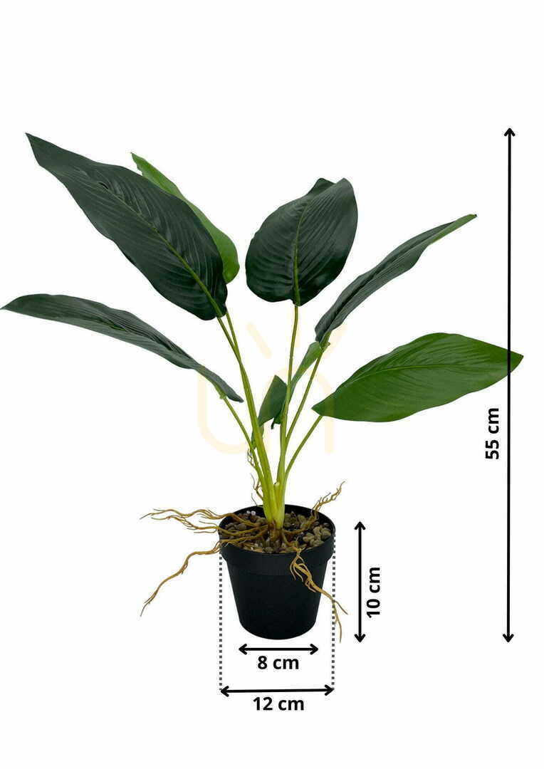 View Artificial Banana Plant 55 cm Artificial Banana Plant 55 cm