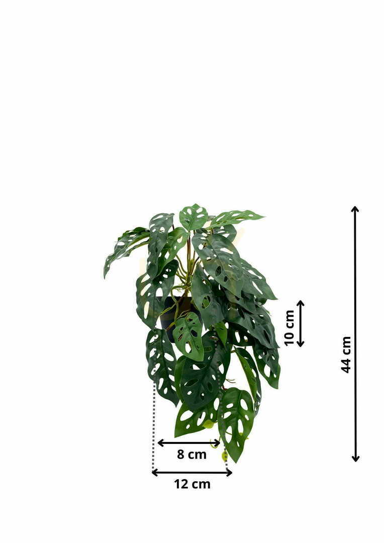 View Artificial Monstera Monkey Plant 44 cm Artificial Monstera Monkey Plant 44 cm