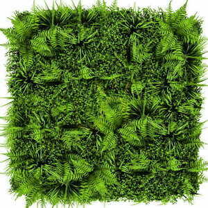 Green Designers Paprotka GD 636 artificial green wall mat, 50 × 50 cm small 1