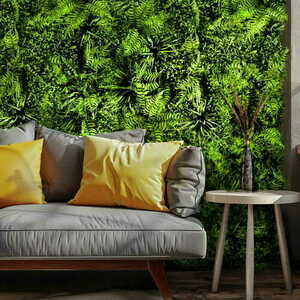 Green Designers Paprotka GD 636 artificial green wall mat, 50 × 50 cm small 2