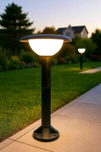 Outdoor Pole Light SU-MA FEBE Black 32.5 cm 1081-101N small 2