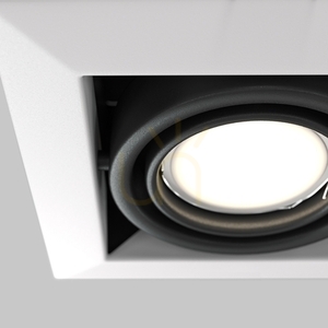 METAL MODERN recessed luminaire DL008-2-01-W Maytoni small 2