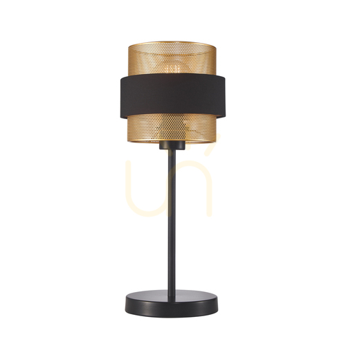 Check Italux Desk Lamp Modern Gold Black Steel E27 44 cm TB-27467-1-BK-GD
