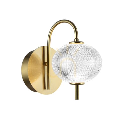 Check Wall Sconce Italux Gold LED 5W 3000K 500lm WL-29038-1-GD