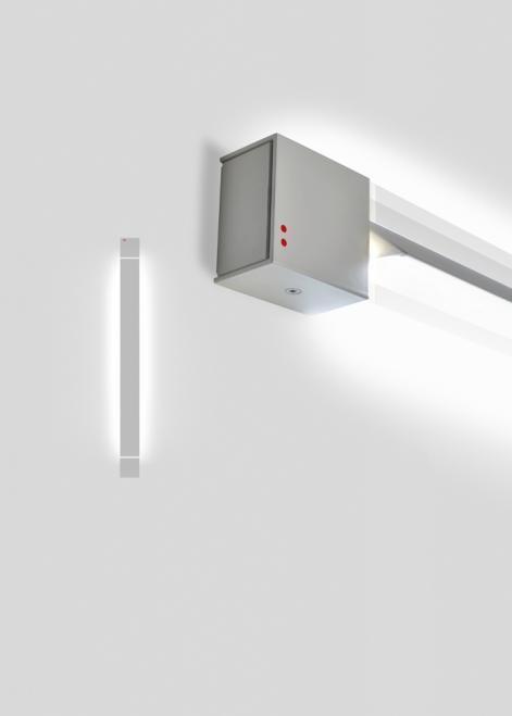 Wall lamp Fabbian Pivot F39 23W 3000K - Light gray - F39 G01 75