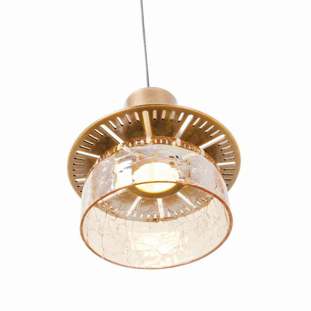 Preview Pendant Light Max Light Signature P0601 Brass Amber Glass LED 3000K Pendant Light Max Light Signature P0601 Brass Amber Glass LED 3000K