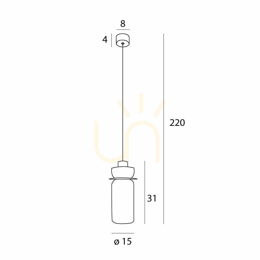 Display Pendant Light Max Light Signature B P0602 Brass Amber Glass LED 3000K Pendant Light Max Light Signature B P0602 Brass Amber Glass LED 3000K