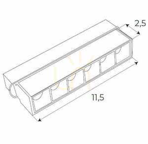 Track Light Max Light MAX M0025Z Magnetic LED White Zigbee 5.5W Tunable White small 1