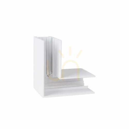 Check Magnetic Rail 90° Corner Connector Max Light MAX MT0020 White Aluminum
