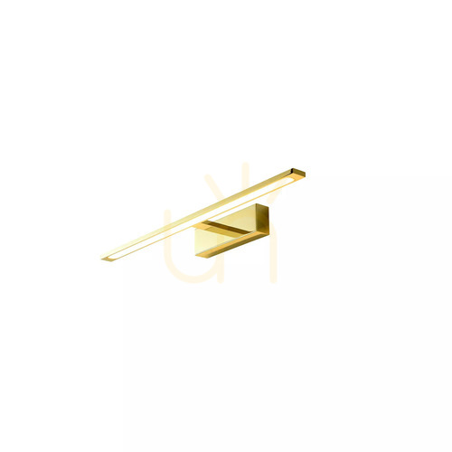 Check Elgidia wall lamp 1xLED IP 44 gold WL0122-M-GD