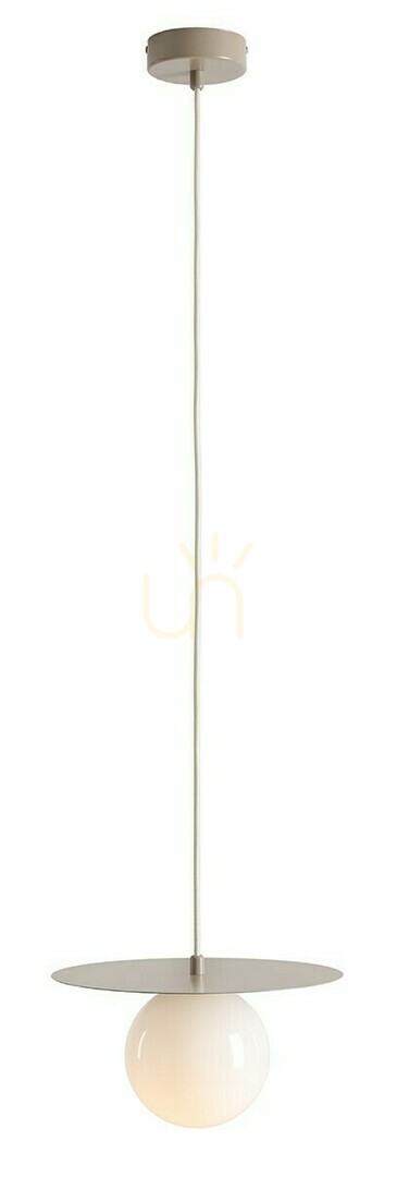 Pendelleuchte Aldex Loop Beige Metall Glas 1125G17_S