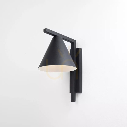 Check Wall Lamp Aldex Form Black Metal 16 cm 1108C1