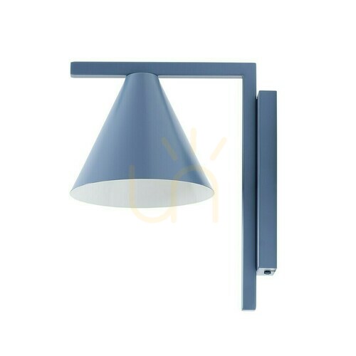 Check Wall Lamp Aldex Dusty Blue Metal 16 cm 1108C16