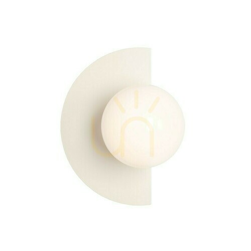 Check Aldex Loop Cream Wall Lamp 1125C9