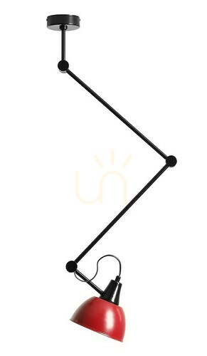 Check Plafon Aldex Aida Gloss czerwony 17 cm metal 1141PL_G3_15
