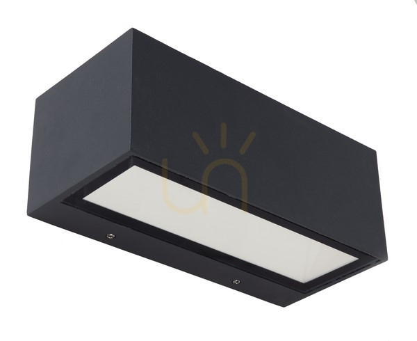 Outdoor Wall Lamp Lutec GEMINI Anthracite LED 20W 1230lm 4000K 5189101118