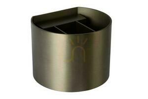 Lucide XIO Brown Aluminum LED Wall Light 09218/04/97 small 1