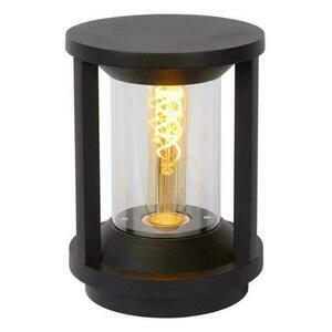 Outdoor Post Light Lucide Cadix Black Aluminum IP65 E27 22 cm 15804/22/30 small 4