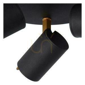 Lucide Grony 3-Licht Spot Schwarz Gold LED GU10 CCT 23 cm small 4