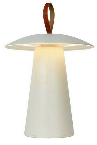 Check Outdoor Standing Lamp Lucide La Donna White Aluminum LED IP54 27500/02/31