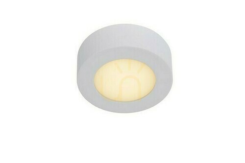Check Lucide BRICE-LED Plafond 28116/11/31 Wit LED Badkamer Ø11,7 cm IP44
