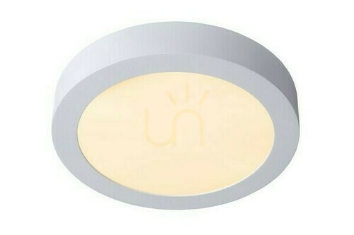 Check Lucide BRICE-LED Plafond White 24 cm IP44 28116/24/31