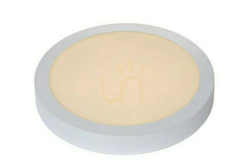 Check Lucide BRICE-LED Plafond White 30 cm Aluminum IP44 28116/30/31