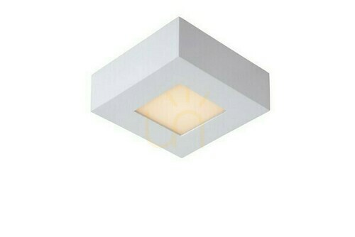 Check Lucide BRICE-LED plafon white aluminum LED 8W IP44 28117/11/31