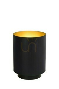 Lucide SUZY Black Gold Metal Table Lamp 45588/01/30 small 0