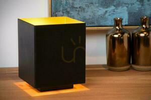 Lucide Suzy Black Gold Metal Table Lamp E14 45589/01/30 small 2