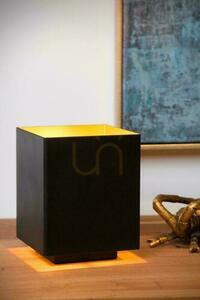 Lucide Suzy Black Gold Metal Table Lamp E14 45589/01/30 small 3
