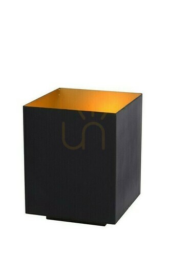 Check Lucide Suzy Black Gold Metal Table Lamp E14 45589/01/30