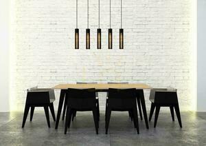 Lucide Lionel Black 5-Light Metal Pendant Lamp 73406/05/30 small 5