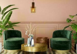Lucide Toledo Copper Pendant Light 20 cm Retro Glass E27 74405/01/62 small 4