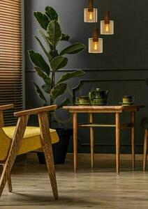 Pendant Light Lucide Toledo Copper 3-Light Glass E27 50 cm 74405/13/62 small 2