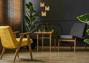 Pendant Light Lucide Toledo Copper 3-Light Glass E27 50 cm 74405/13/62 small 3