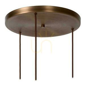 Pendant Light Lucide Toledo Copper 3-Light Glass E27 50 cm 74405/13/62 small 4