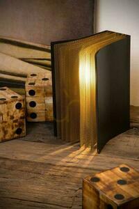 Lucide Extravaganza Livret Black Gold Retro Table Lamp 78596/01/30 small 3