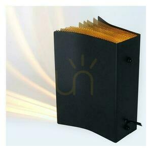 Lucide Extravaganza Livret Black Gold Retro Table Lamp 78596/01/30 small 5