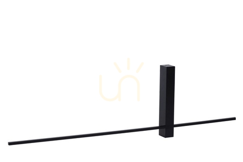 Check Lucide SEGIN Black LED Wall Light 60 cm Aluminum 12200/60/30