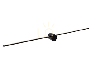 Lucide Mizar LED Bathroom Wall Light Black 90 cm 12201/90/30 small 0