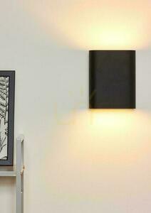Lucide OVALIS Black Gold Metal Wall Light 2x E14 12222/02/30 small 3