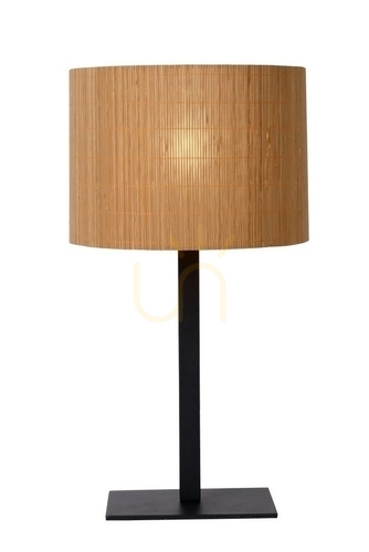Check Lucide MAGIUS Japandi Rattan Table Lamp 28 cm Wood Black E27 03529/81/30