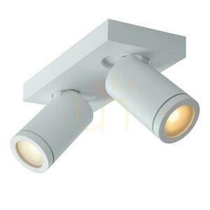 Lucide TAYLOR white bathroom ceiling spotlight IP44 LED 2×GU10 09930/10/31 small 5