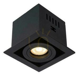 Lucide Chimney Ceiling Light Black Aluminum GU10 LED 10.6 cm 09926/01/30 small 4