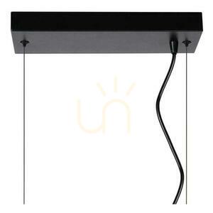 Lucide Fabian 4-Light Black Metal Pendant Light 00425/04/30 small 4