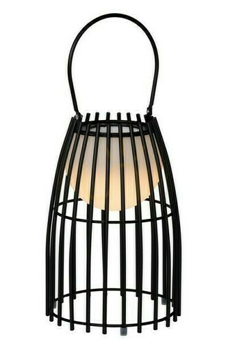 Check Lucide Fjara Black Metal LED Outdoor Standing Lamp 06801/01/30