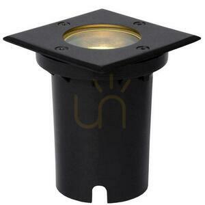 Lucide BILTIN 11800/01/30 Black Aluminum Ground Recessed Light GU10 IP67 small 2