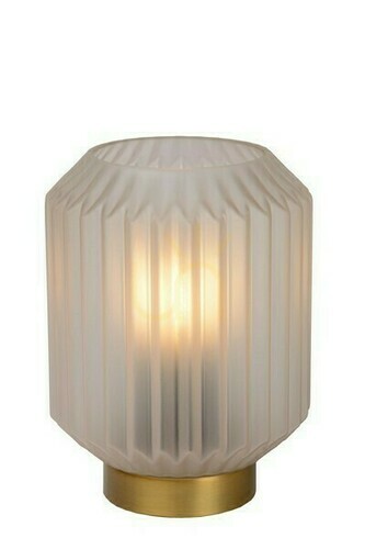 Check Lucide Sueno Gold Glass Table Lamp 45595/01/31