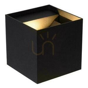 Lucide AXI LED Bathroom Wall Light Black Metal IP54 69200/06/30 small 3